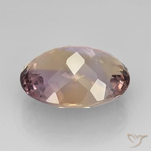 Ametrina bicolor Natural 12.07ct, oval, VVS
