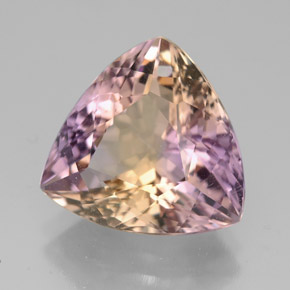 Ametrina Bicolor Natural 6.93ct, Trilhão, VVS