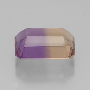 Ametrina Bicolor Natural 2.39ct, Corte Esmeralda, VVS