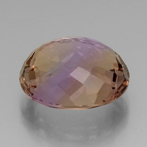 Ametrina Bicolor Natural 13.25ct, Corte Oval, VVS