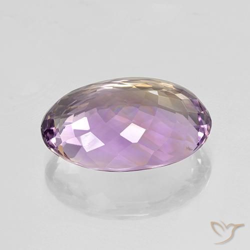 Ametrina bicolor Natural 13.95ct, oval, VVS