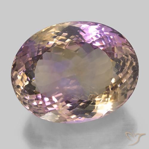 52.90ct Natural bicolor Ametrina, oval, VVS