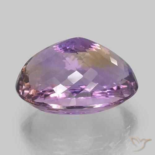 Ametrina bicolor Natural 46.77ct, oval, VVS
