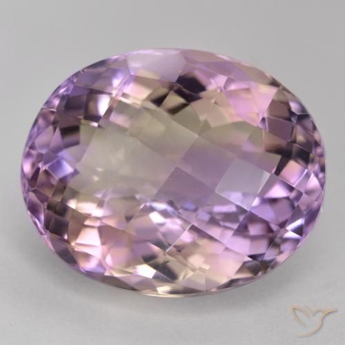 15.88ct Natural bicolor Ametrina, oval, VS
