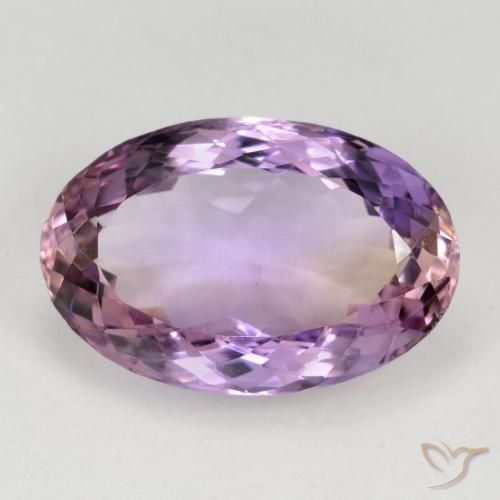 12.84ct Natural bicolor Ametrina, oval, VVS-VS