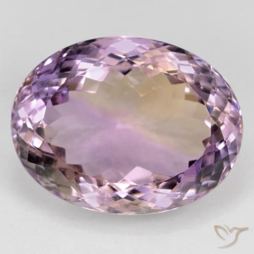 28.90ct Natural bicolor Ametrina, oval, VVS-VS