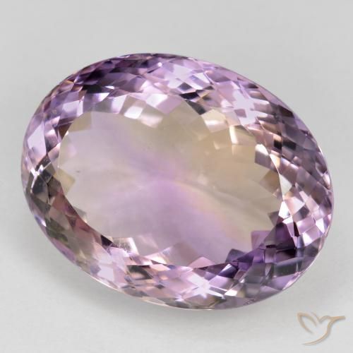 Ametrina bicolor Natural 28.90ct, oval, VVS-VS