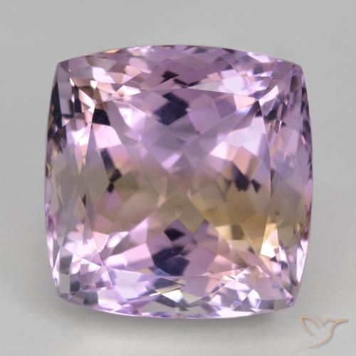 31.12ct Natural bicolor Ametrina, Almofada, VVS
