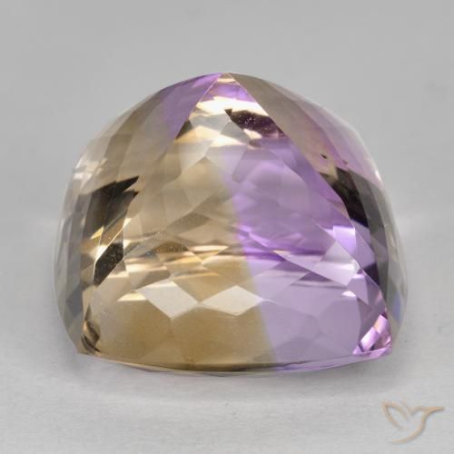 Ametrina bicolor Natural 31.12ct, Almofada, VVS
