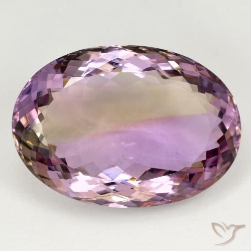 37.23ct Natural bicolor Ametrina, oval, VVS