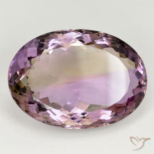 Ametrina bicolor Natural 37.23ct, oval, VVS