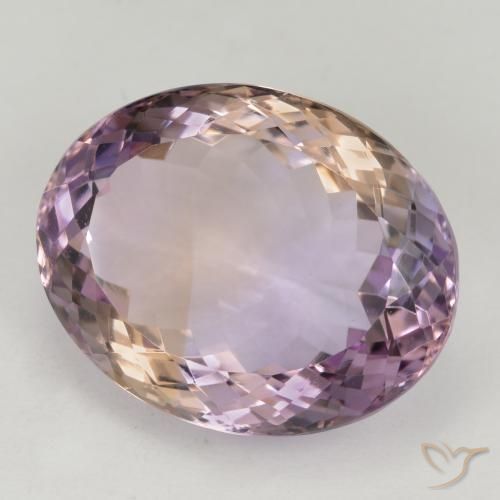 Ametrina bicolor Natural 20.51ct, oval, VVS
