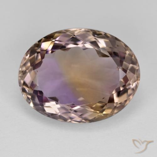 10.39ct Natural bicolor Ametrina, oval, VVS