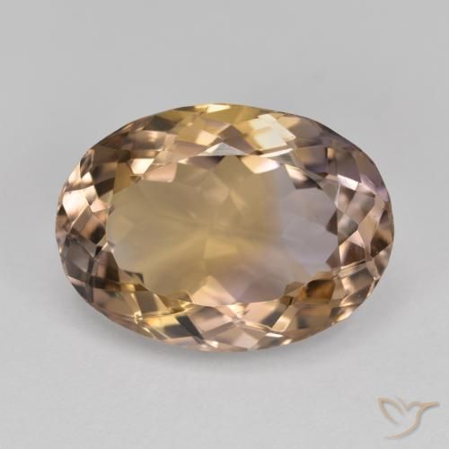 8.44ct Natural bicolor Ametrina, oval, VVS