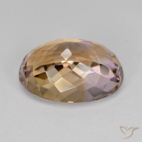 Ametrina bicolor Natural 8.44ct, oval, VVS