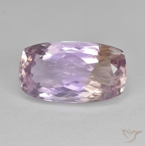 8.16ct Natural bicolor Ametrina, Almofada, VS