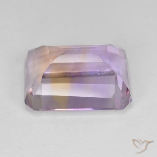 Ametrina bicolor Natural 8.43ct, Corte Octógono / Esmeralda, VS
