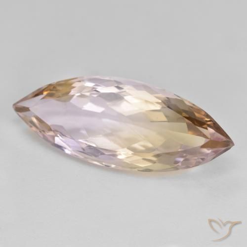 Ametrina bicolor Natural 10.40ct, Marquesa, VS