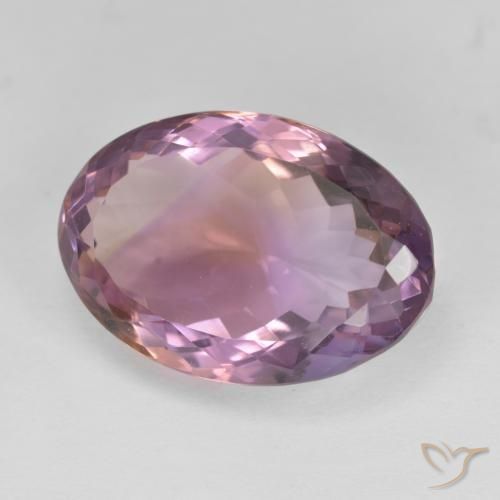 Ametrina bicolor Natural 10.78ct, oval, VS