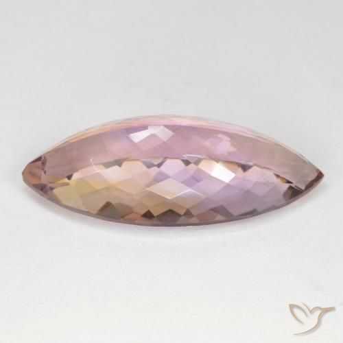 Ametrina bicolor Natural 21.45ct, Marquesa, VS