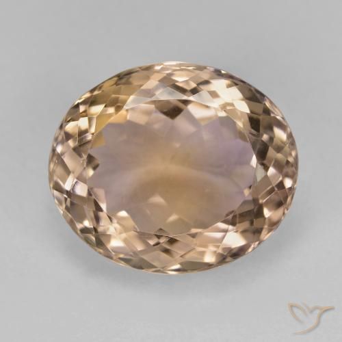 12.04ct Natural bicolor Ametrina, oval, VVS