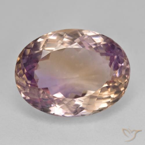 19.73ct Natural bicolor Ametrina, oval, VVS