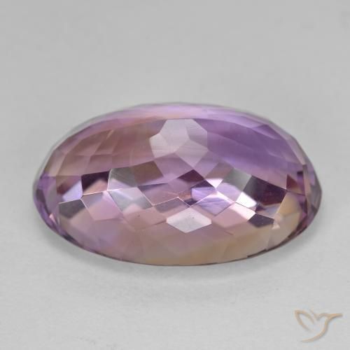 Ametrina bicolor Natural 18.09ct, oval, VVS