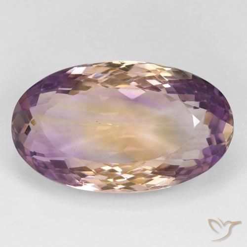 23.40ct Natural bicolor Ametrina, oval, VS