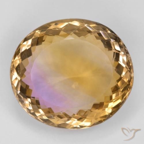 29.00ct Natural bicolor Ametrina, oval, VVS