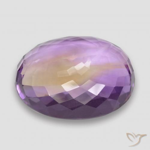 Ametrina bicolor Natural 29.46ct, oval, VVS-VS