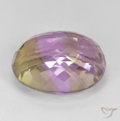 Ametrina bicolor Natural 19.51ct, oval, VVS