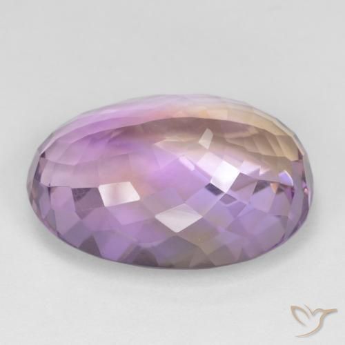 Ametrina bicolor Natural 18.81ct, oval, VVS