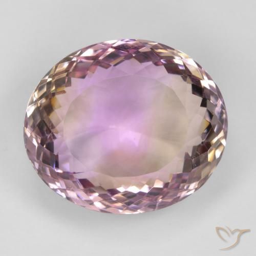 23.28ct Natural bicolor Ametrina, oval, VVS-VS
