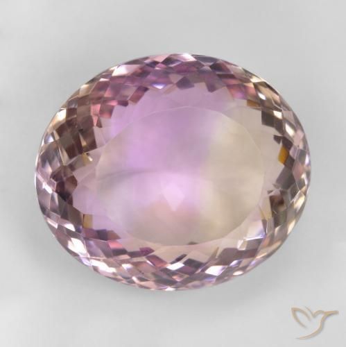 Ametrina bicolor Natural 23.28ct, oval, VVS-VS