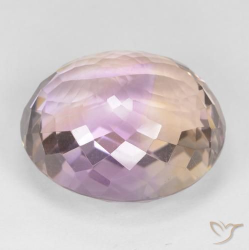 Ametrina bicolor Natural 23.28ct, oval, VVS-VS