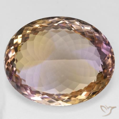 44.80ct Natural bicolor Ametrina, oval, VVS