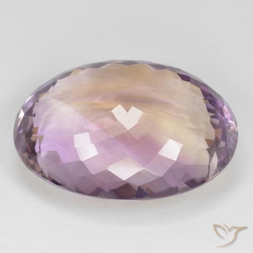 Ametrina bicolor Natural 38.41ct, oval, VVS