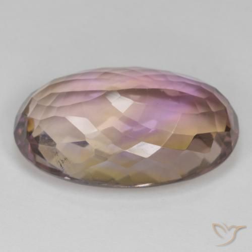 Ametrina bicolor Natural 25.25ct, oval, VVS-VS