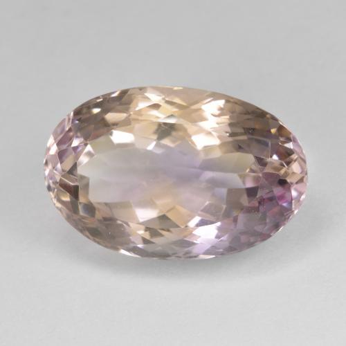 Ametrina bicolor Natural 11.40ct, Corte Oval, VVS
