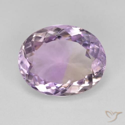 7.65ct Natural bicolor Ametrina, oval, VVS-VS