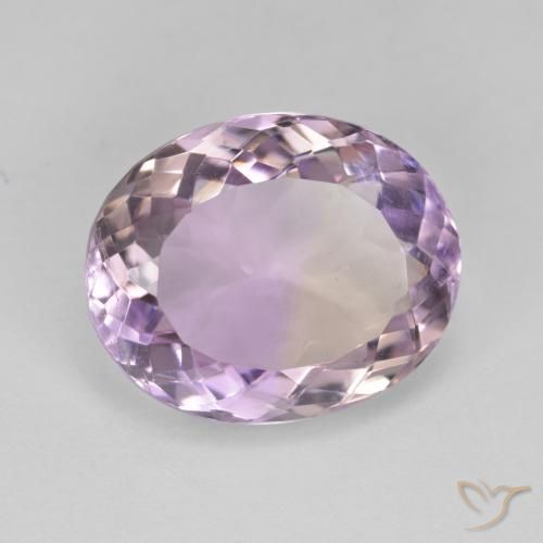 Ametrina bicolor Natural 7.65ct, oval, VVS-VS