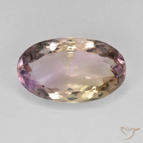 8.06ct Natural bicolor Ametrina, oval, VVS