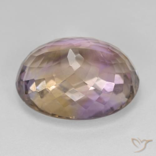 Ametrina bicolor Natural 20.21ct, oval, VVS-VS