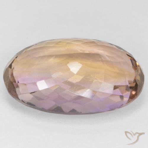Ametrina bicolor Natural 28.88ct, oval, VVS-VS