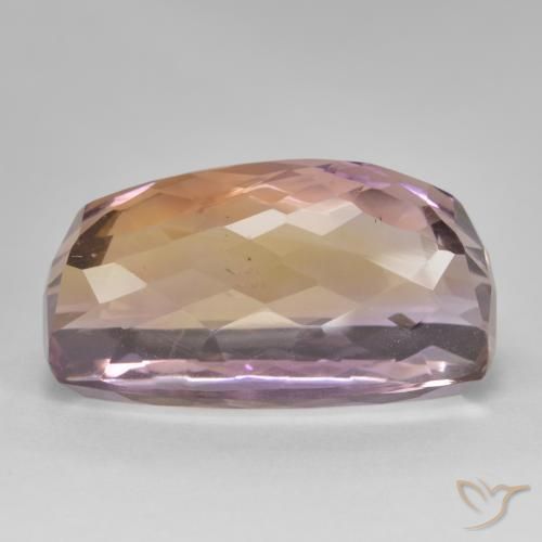 Ametrina bicolor Natural 20.16ct, Almofada, VVS-VS