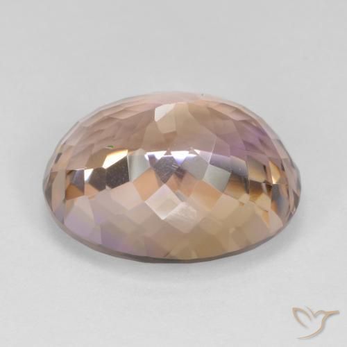 Ametrina bicolor Natural 15.90ct, oval, VS