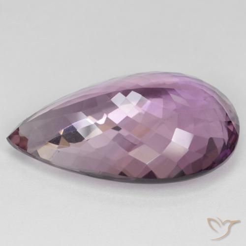 Ametrina bicolor Natural 22.50ct, Formato de pêra, VVS
