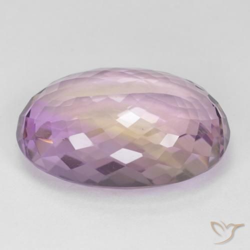 Ametrina bicolor Natural 20.00ct, oval, VVS