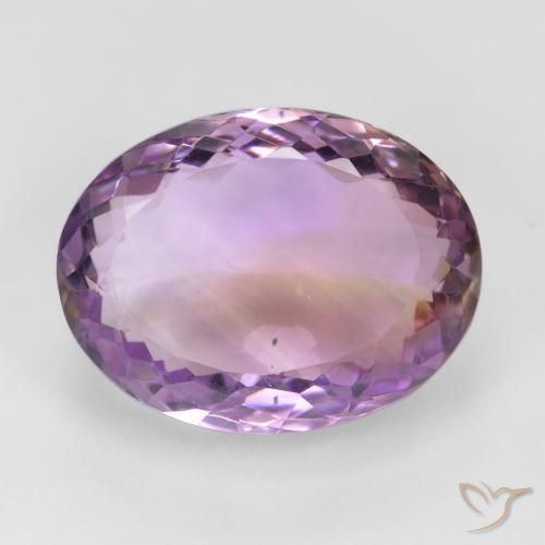 19.63ct Natural bicolor Ametrina, oval, VS