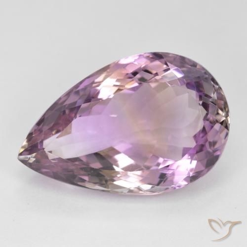 16.24ct Natural bicolor Ametrina, Formato de pêra, VVS